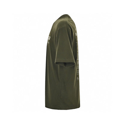 Balenciaga Design Team T-shirt (olive Green) Unisex Streetwear Limited Edition - <span>This olive green Balenciaga t-shirt showcases a clean and straightforward design. The front features white
