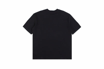 BALENCIAGA Designer Names T-shirt - Black Unisex Streetwear Limited Edition - The BALENCIAGA DESIGNER NAMES T-SHIRT BLACK - REPLICA is a bold tribute to high-fashion heritage