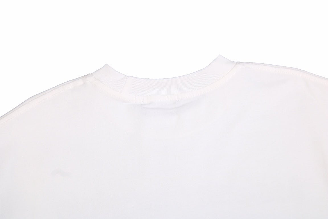 BALENCIAGA Designer Names T-shirt - White Unisex Streetwear Limited Edition - The BALENCIAGA DESIGNER NAMES T-SHIRT WHITE - REPLICA is a modern tribute to luxury fashion