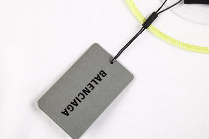 Camiseta con el logo de la era digital de Balenciaga