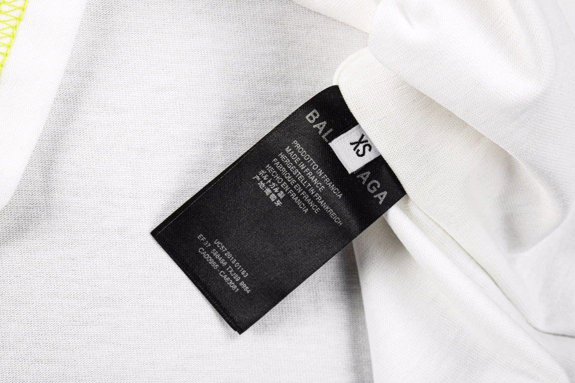 Camiseta con el logo de la era digital de Balenciaga