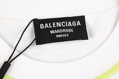 Camiseta con el logo de la era digital de Balenciaga