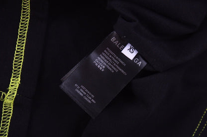 Camiseta Balenciaga Digital Age Logo - Negra