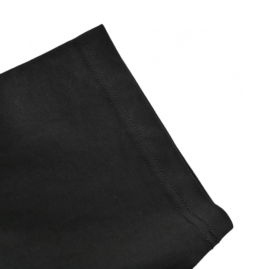 Camiseta Balenciaga con logo distorsionado (negra)