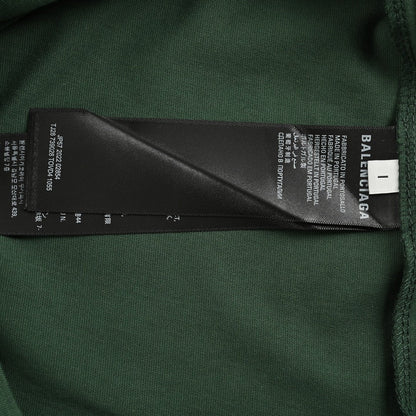 Camiseta Balenciaga con logo distorsionado (Verde)