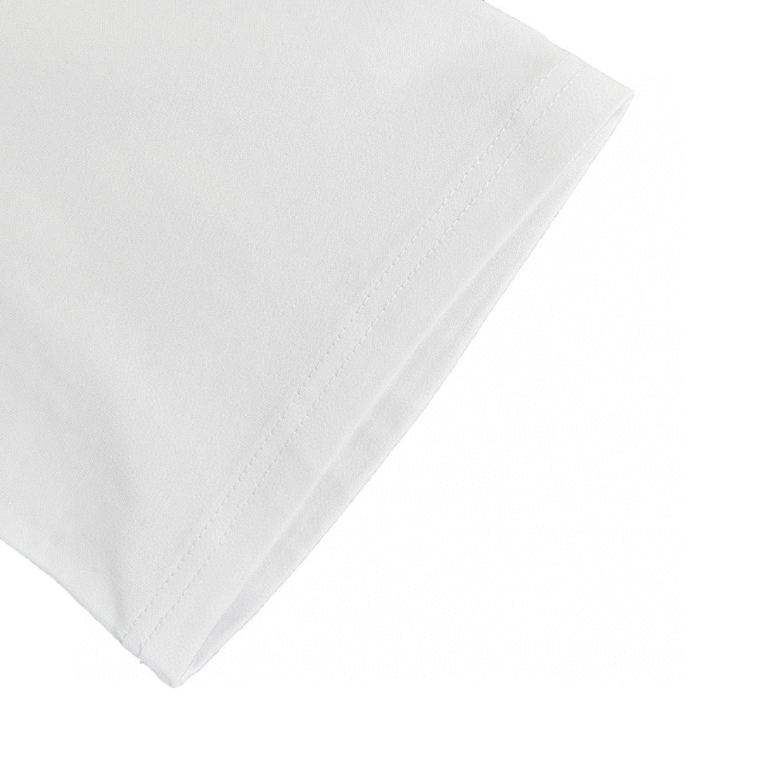 Camiseta Balenciaga con logo distorsionado (blanca)