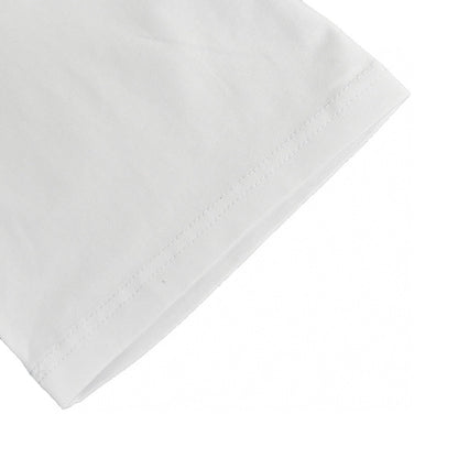 Camiseta Balenciaga con logo distorsionado (blanca)