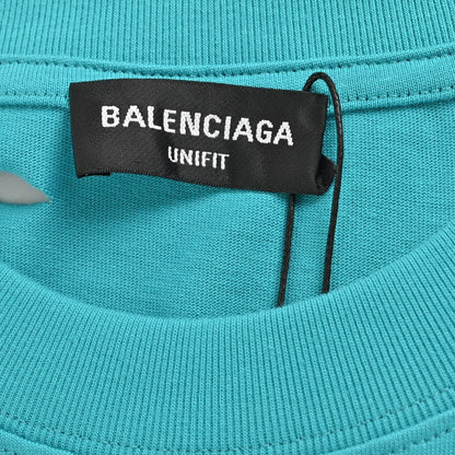 Camiseta con logo desgastado de Balenciaga