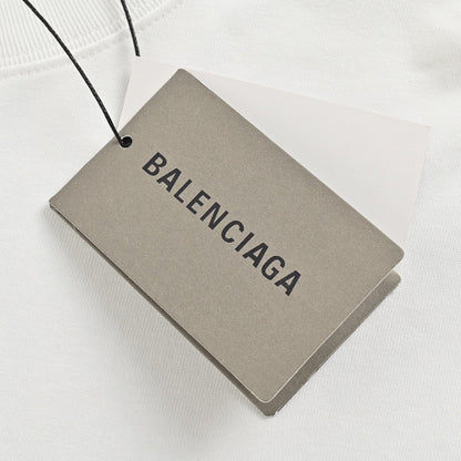 Camiseta con logo desgastado de Balenciaga