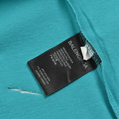 Camiseta con logo desgastado de Balenciaga