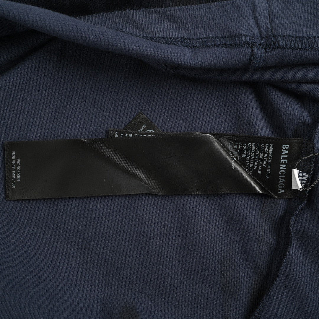 T-shirt Balenciaga à logo délavé