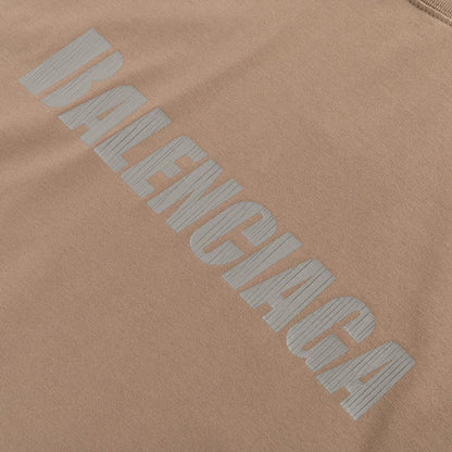 Camiseta con logo desgastado de Balenciaga