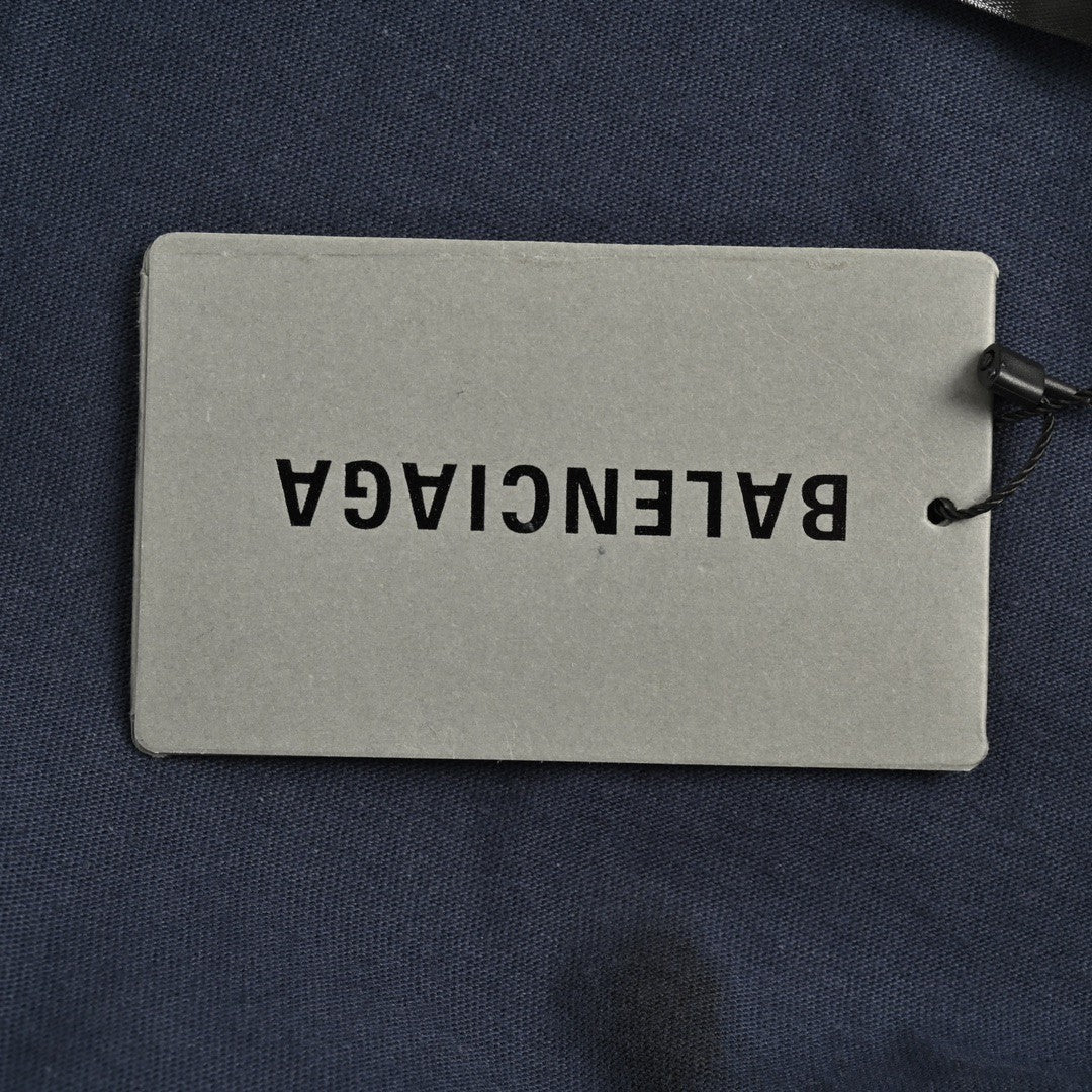 T-shirt Balenciaga à logo délavé