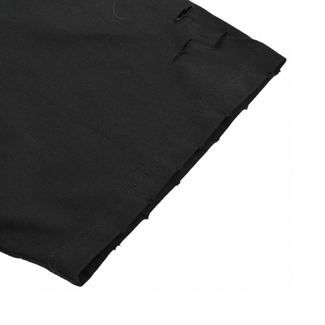 Camiseta con logo desgastado de Balenciaga