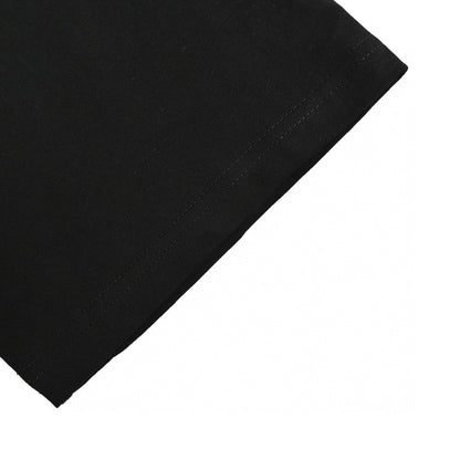 Camiseta Balenciaga con logo desgastado en negro