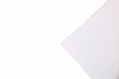 BALENCIAGA Double B Logo T-shirt - White Unisex Streetwear Limited Edition - The BALENCIAGA DOUBLE B LOGO T-SHIRT WHITE - REPLICA embodies luxury minimalism with a sleek