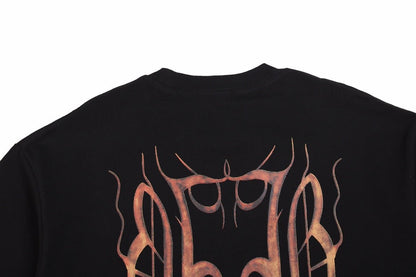 BALENCIAGA Double B Logo T-shirt - Black Unisex Streetwear Limited Edition - The BALENCIAGA DOUBLE B LOGO T-SHIRT BLACK - REPLICA delivers luxury minimalism with a bold