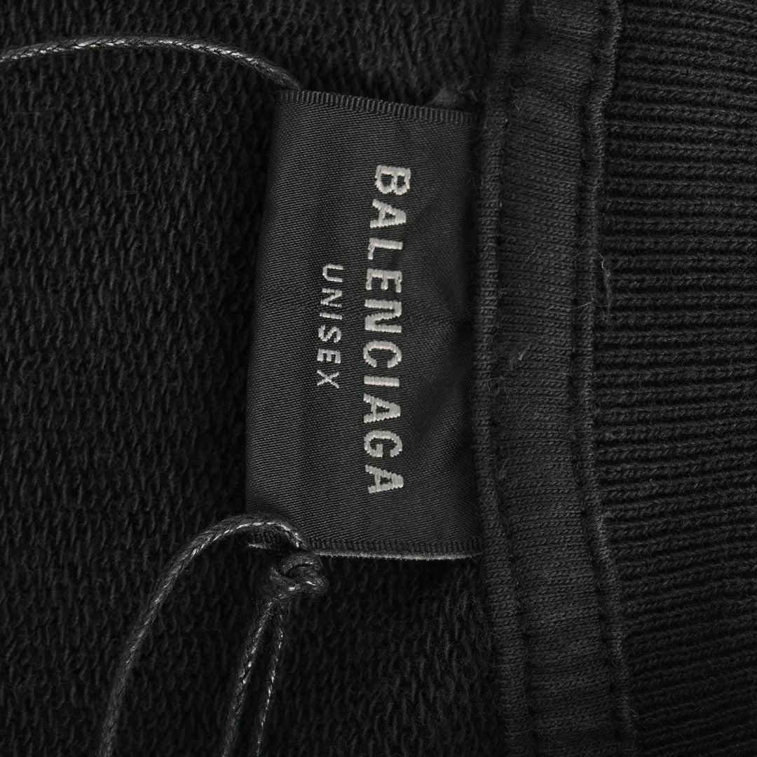 Sudadera Balenciaga con cuello adornado