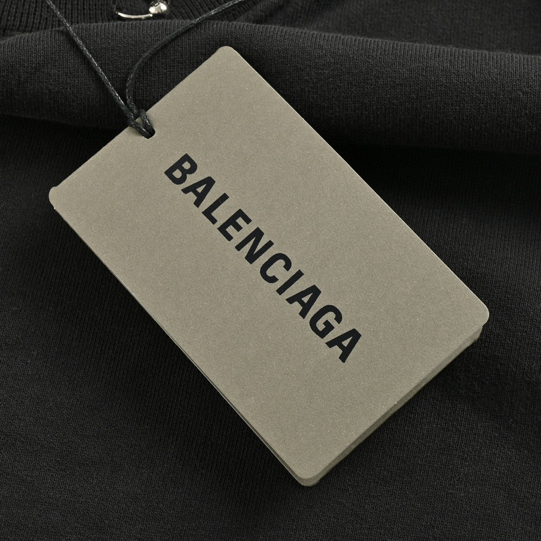 Sudadera Balenciaga con cuello adornado