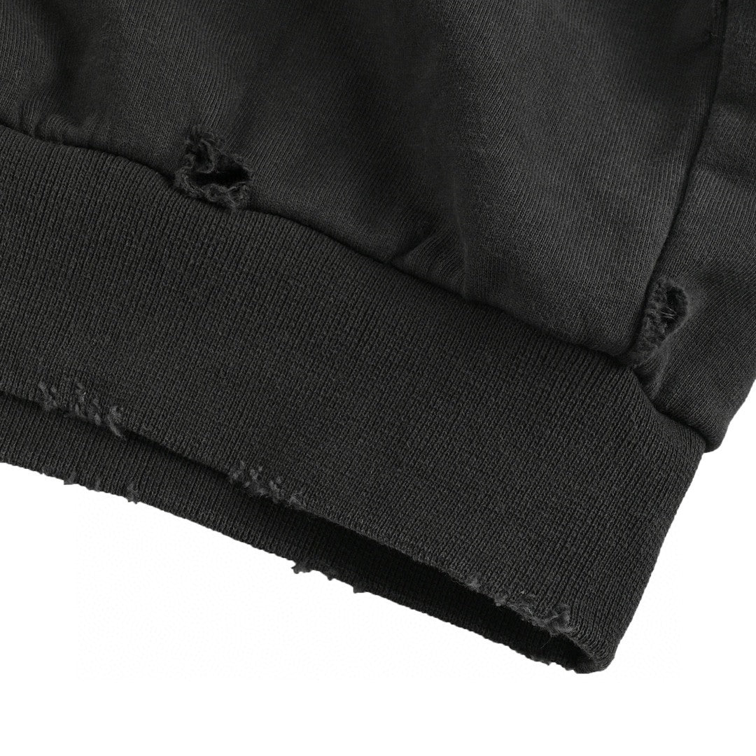 Sudadera Balenciaga con cuello adornado