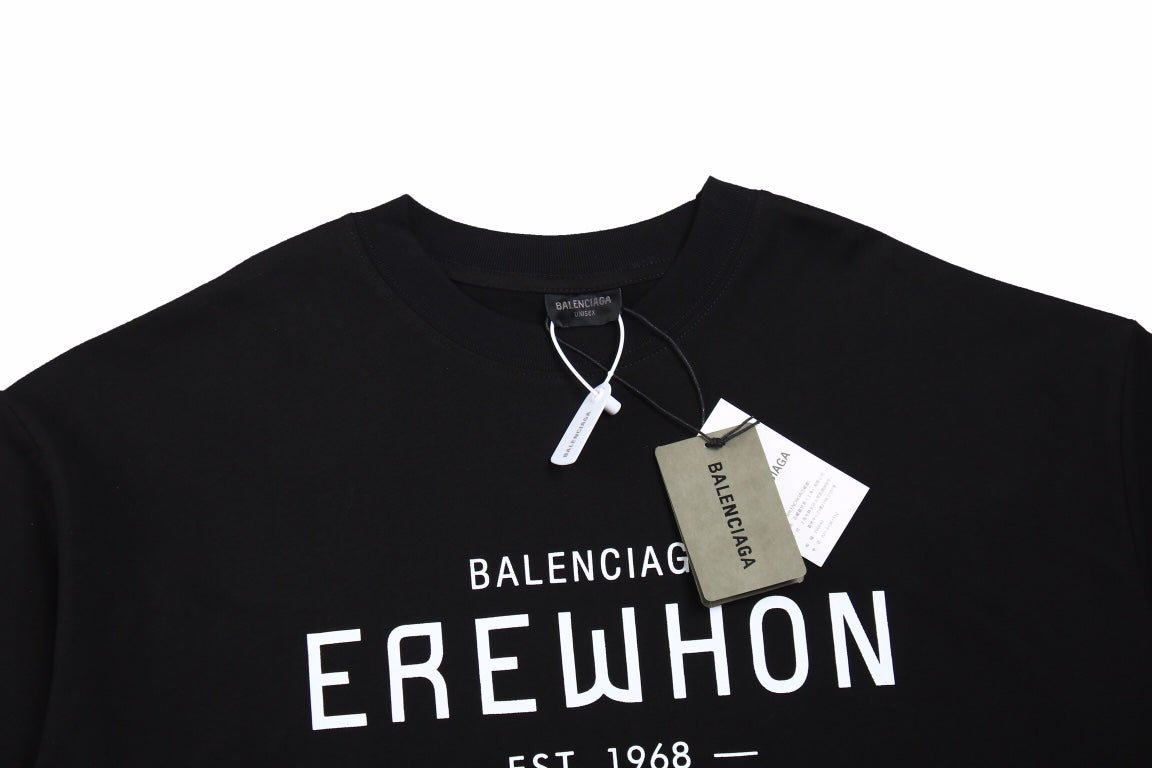 Camiseta Balenciaga Erewhon (Negra)