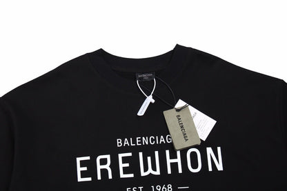 Camiseta Balenciaga Erewhon (Negra)