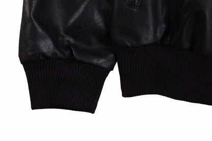 Chaqueta de piel sintética Balenciaga negra