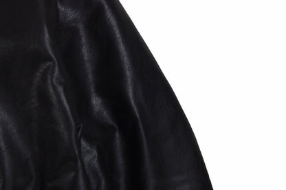 Chaqueta de piel sintética Balenciaga negra