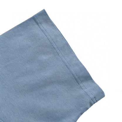 Camiseta Balenciaga con estampado de llamas (azul)