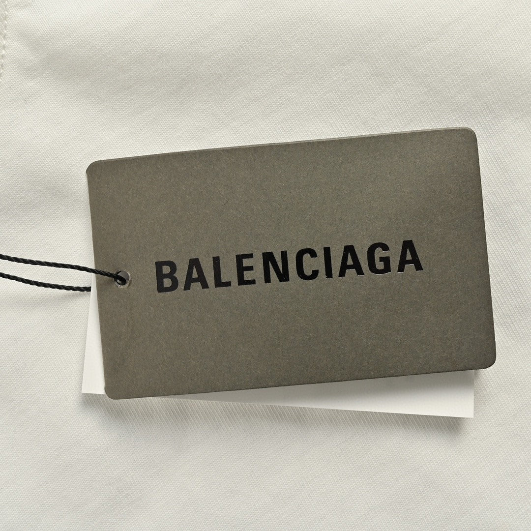 T-shirt à franges Balenciaga