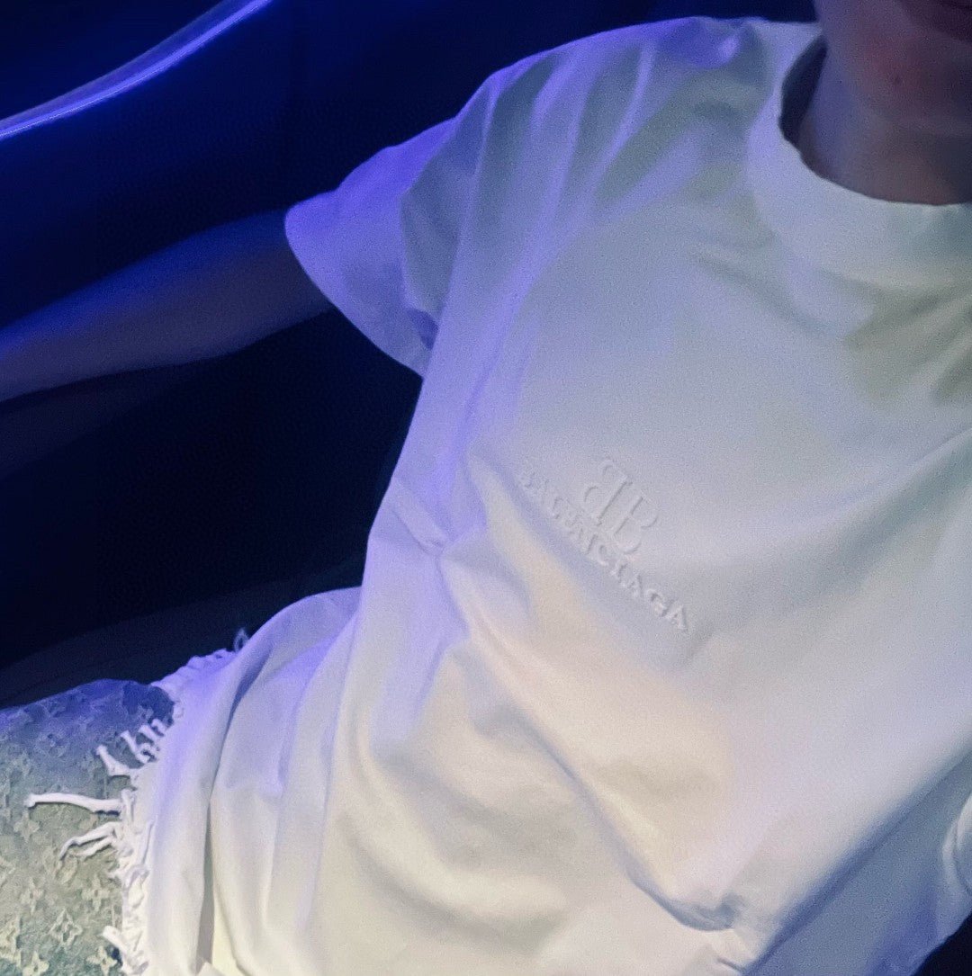 T-shirt à franges Balenciaga