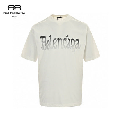 Camiseta Balenciaga con logo degradado