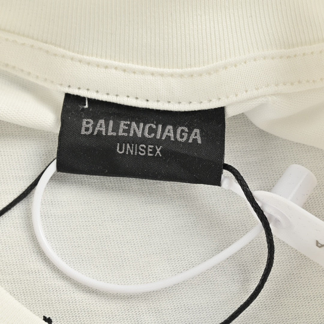 Camiseta Balenciaga con logo degradado