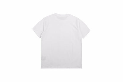 BALENCIAGA Gradient Logo T-shirt - White Unisex Streetwear Limited Edition - The BALENCIAGA GRADIENT LOGO T-SHIRT WHITE - REPLICA combines luxury minimalism with a bold, modern