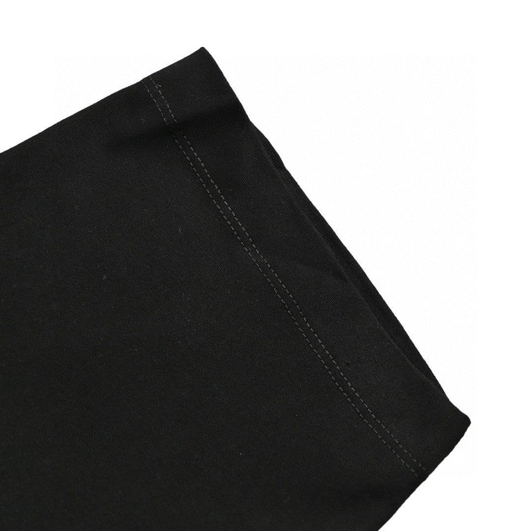 Camiseta negra con rayas degradadas de Balenciaga