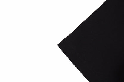 Camiseta negra con logo de grafiti de Balenciaga