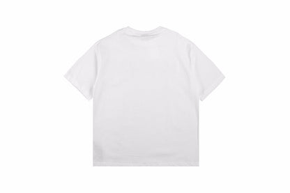BALENCIAGA Graffiti Logo T-shirt - White Unisex Streetwear Limited Edition - The BALENCIAGA GRAFFITI LOGO T-SHIRT WHITE - REPLICA blends luxury streetwear with raw artistic expression