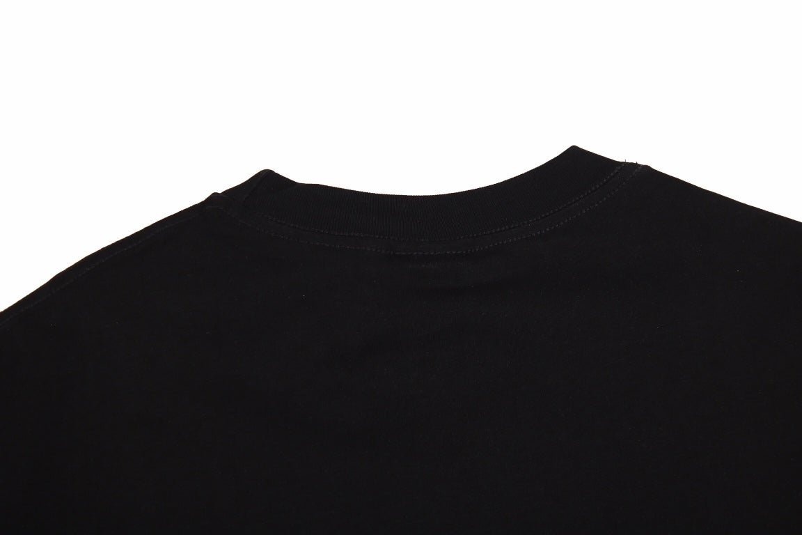 BALENCIAGA Graffiti Logo T-shirt - Black Unisex Streetwear Limited Edition - The BALENCIAGA GRAFFITI LOGO T-SHIRT BLACK - REPLICA fuses luxury fashion with an urban street-art
