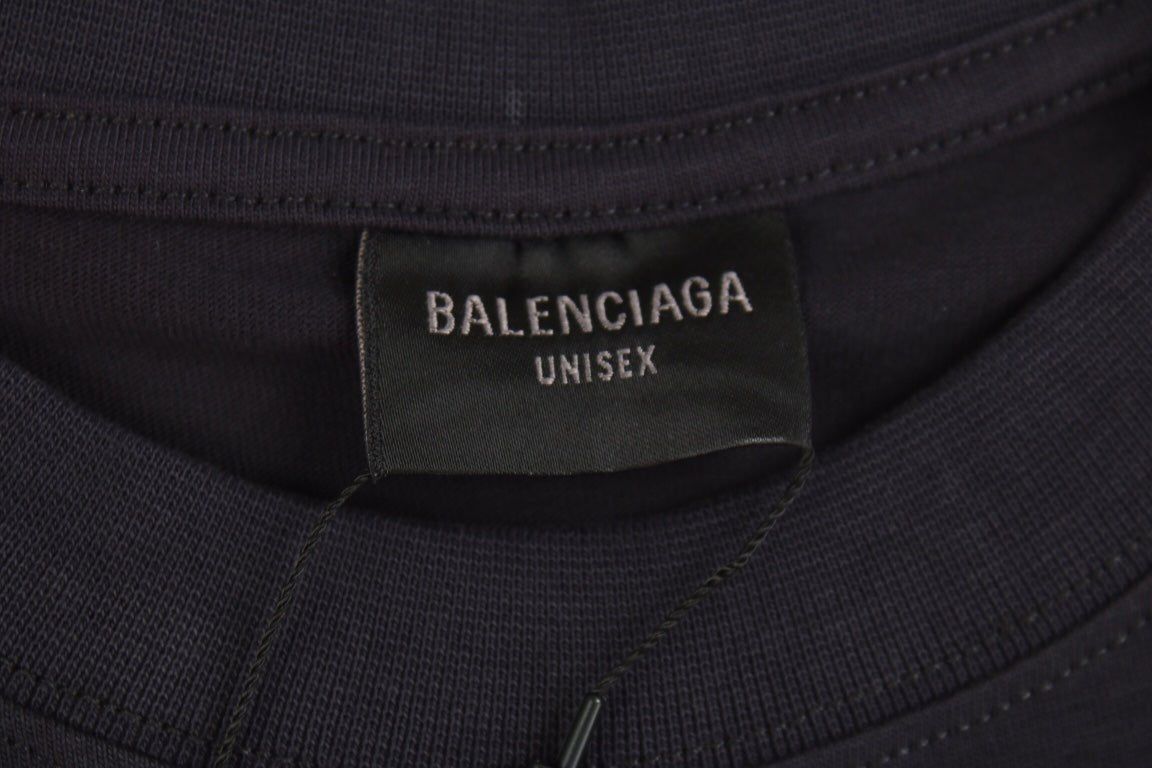 Camiseta Balenciaga Graffiti negra
