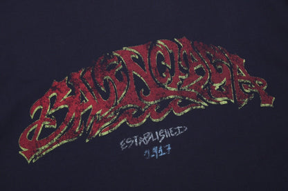 Camiseta Balenciaga Graffiti negra