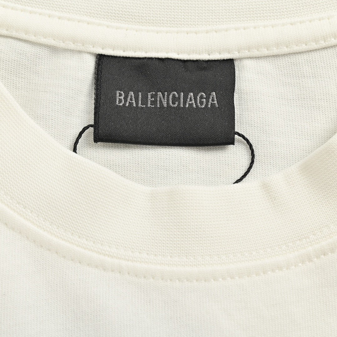 Camiseta con logo gráfico de Balenciaga