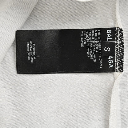 Camiseta estampada con gráficos de Balenciaga