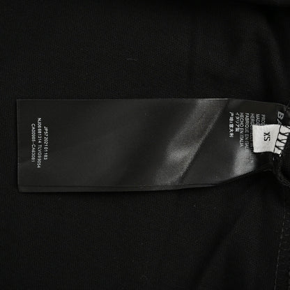 Camiseta Balenciaga con logo gris (negra)