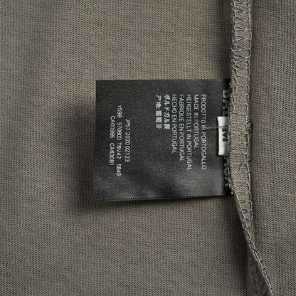 Camiseta Balenciaga gris con estampado tie-dye