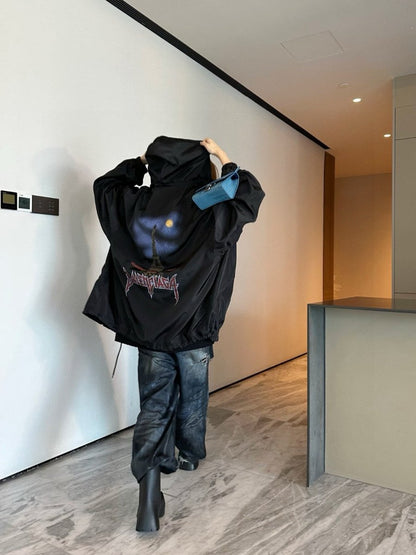 Cortavientos con capucha Balenciaga