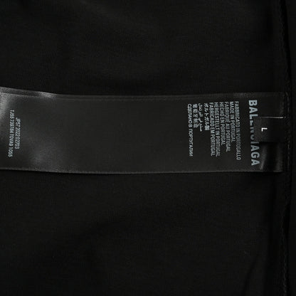 Camiseta negra Balenciaga Je t'aime