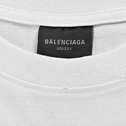 Camiseta blanca Balenciaga Je t'aime