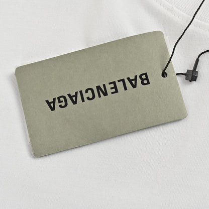 Camiseta blanca Balenciaga Je t'aime