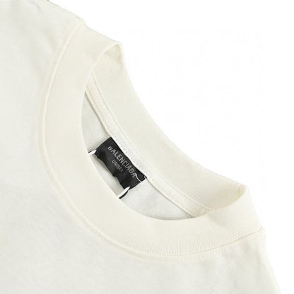 Balenciaga Juice Bottle T-shirt Unisex Streetwear Limited Edition - This Balenciaga t-shirt features a unique print of a juice bottle with the Balenciaga logo.