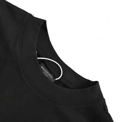 Balenciaga Juice Bottle T-shirt Unisex Streetwear Limited Edition - This Balenciaga t-shirt features a unique print of a juice bottle with the Balenciaga logo.